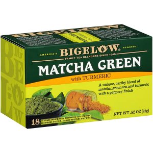 Bigelow Matcha Green Tea With Turmeric Tea Bags